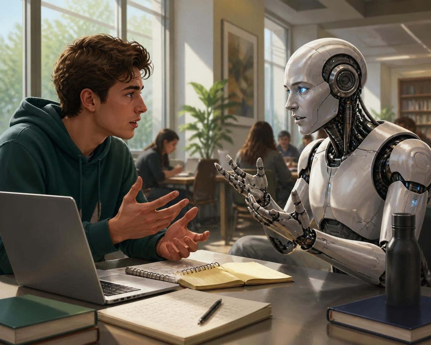 AI/human debate